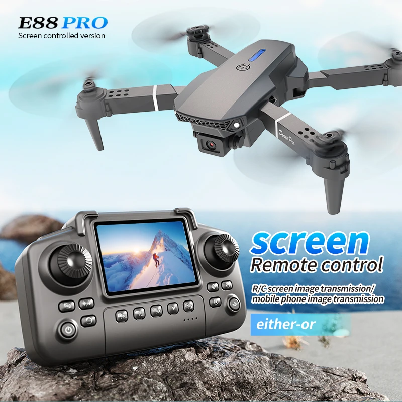Drone Surveying - طائرة بدون طيار احترافية E88 PRO