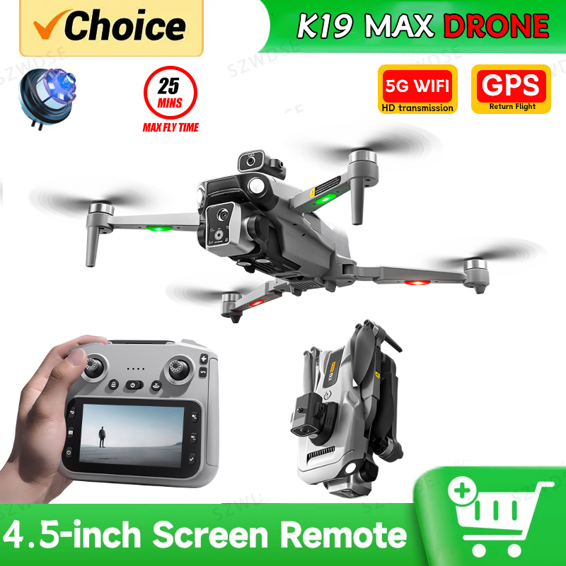 Drone Surveying - طائرة بدون طيار K19 MAX GPS