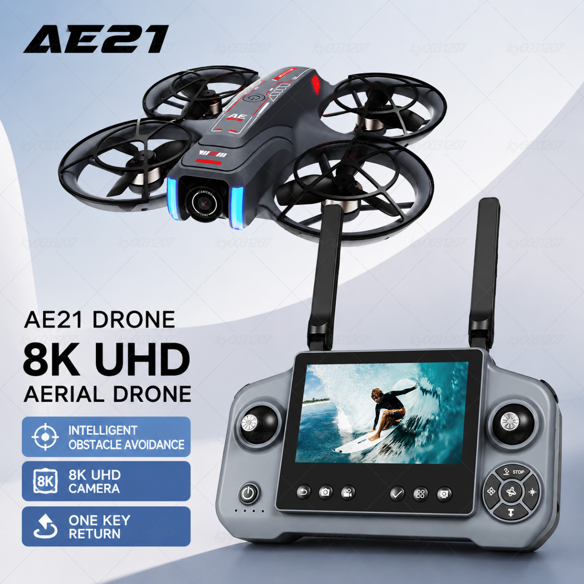 Drone Lidar - طائرة بدون طيار AE21 Mini 8K