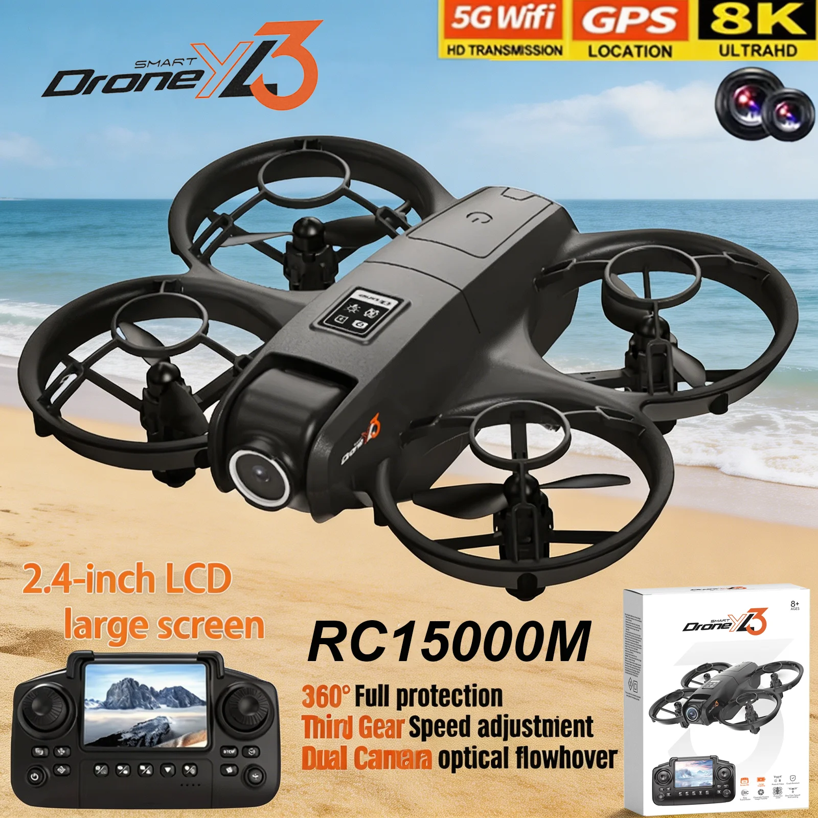 Drone Lidar - طائرة بدون طيار YL3 RC جديدة