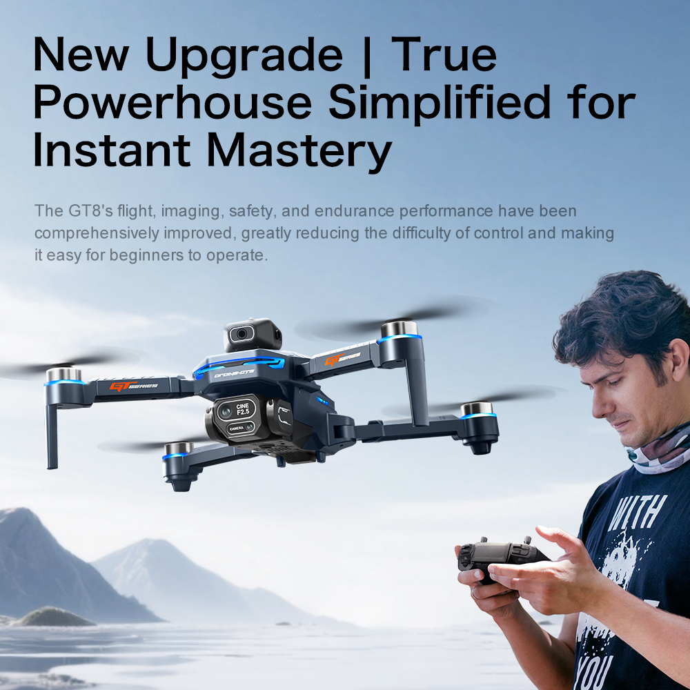 طائرة بدون طيار GT8 الأصلية بد - مراجعة Drone Lidar وسعره