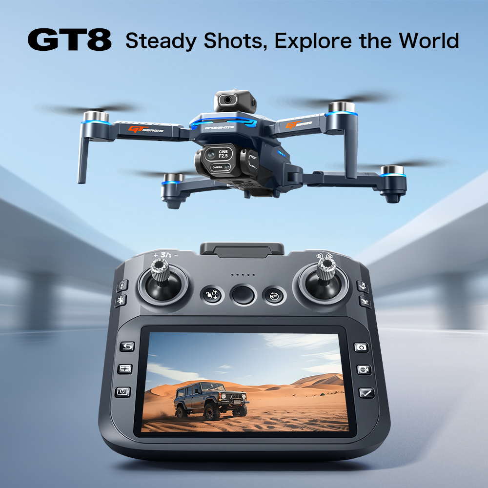 طائرة بدون طيار GT8 ماكس قابلة - مراجعة Drone Mapping وسعره