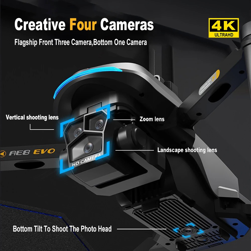 طائرة بدون طيار AE8 EVO مع نظا - مراجعة Drone Multispectral وسعره